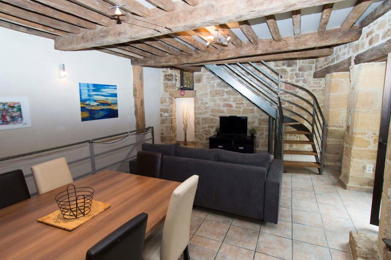 Sarlat, Centre Historique, La Mirande, Appartement De Style, 5 Pers エクステリア 写真